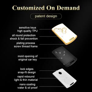Nuevo TPU coche caso clave cubierta completa para Renault Koleos Kadjar Megane talismán Captur Espace Clio 2016-2019 4 accesorios botón - Product Image 2