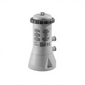 Pompe à <span class=keywords><strong>filtre</strong></span> à eau en plastique <span class=keywords><strong>INTEX</strong></span> 30 gal/<span class=keywords><strong>h</strong></span> 110-120V 50HZ 28604 avec prise chinoise à 3 broches pour piscine et natation estivale - Product Image 4