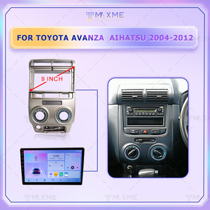 ขายส่ง<span class=keywords><strong>กรอบ</strong></span>วิทยุติดรถยนต์สีเงินเทาขนาด 9 นิ้ว สำหรับ TOYOTA AVANZA/Daihatsu ปี 2004-2012 พวงมาลัยขวา/ซ้าย พร้อมสายเคเบิล - Product Image 3