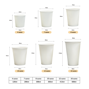 Vasos de Papel Desechables Blancos Gruesos para Publicidad, Vasos de Café al por Mayor, Vasos de Té con Leche, Vasos para Beber con Impresión de Logotipo Personalizado - Product Image 2