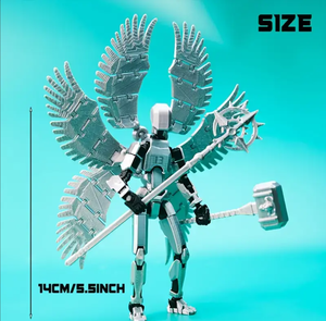 Nuovo Modello 3D Stampato Dark Death T13 Personalizzato, Action Figure Assemblabile in Scala 1:1, Tema Fantasy e Sci-Fi da Collezione - Product Image 4