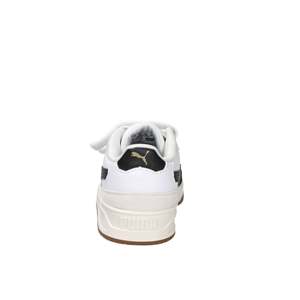 Puma Kids Sneakers White Black <b>Velcro</b> Strap Low Top Casual <b>Shoes</b> Size 28 29 30 31 32 33 34 35 - Product Image 3