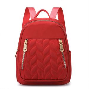 Free Sample 2023 custom logo european cute cheap mini nylon <b>ladies</b> travel waterproof <b>backpack</b> for girls - Product Image 4