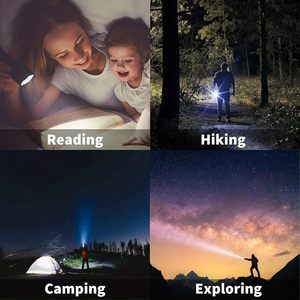 Linterna Táctica Recargable USB de Alta Potencia, Aluminio, IP67, con LED de 1000 Lúmenes para Camping, Venta al Por Mayor - Product Image 6