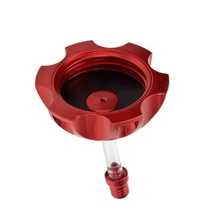 Accessoires de moto tout-terrain en gros : Bouchon de réservoir de carburant en alliage d'aluminium, bouchon de pot d'huile, tuyau de ventilation - Product Image 5