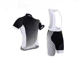 Maillot de cyclisme professionnel personnalisé pour hommes en gros personnalisé 3D rembourré maillot léger cyclisme