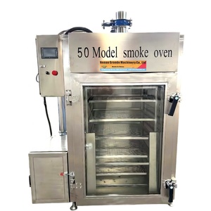Affumicatore Elettrico Professionale per Carne, Salsicce e Pesce, Capacità 500KG, Attrezzatura per Affumicatura a Caldo - Product Image 1