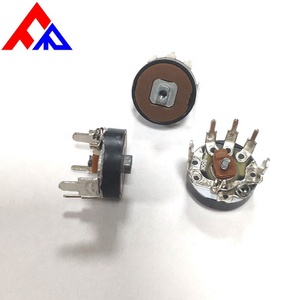 Professional Manufacturer Wholesale 5 Pin 50K 12.5mm RK128 Series Rotary Potentiometer <b>Switch</b> Rheostat for Electronic - Product Image 5