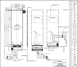 Ban đầu 4.8 inch IPS <span class=keywords><strong>LCD</strong></span> nhà sản xuất 480x1120 độ sáng cao Full View Drive IC hx8389c <span class=keywords><strong>LCD</strong></span> Bảng điều chỉnh mô-đun - Product Image 3