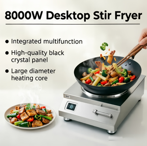 <span class=keywords><strong>Plaque</strong></span> de cuisson électrique à <span class=keywords><strong>induction</strong></span> commerciale concave 8000W, grande puissance, pour restaurant, cuisinière, <span class=keywords><strong>plaque</strong></span> chauffante - Product Image 2
