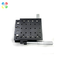 C & K Garantía de calidad 100mm Etapa lineal manual Mesa deslizante Etapas XY Ajuste Etapa de posicionamiento para instrumentos de prueba