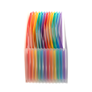 13 túi mở rộng tập tin thư mục <span class=keywords><strong>2025</strong></span> cầu vồng lớp với đầy màu sắc nhãn và nắp cho văn phòng Nộp đơn - Product Image 6