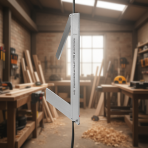 Ensemble de gabarits carrés de 200 mm, outil d'angle droit en métal de précision pour le travail du bois et des métaux - Product Image 3