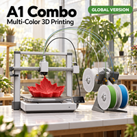 Printer 3D Multiwarna Versi Global Grosir A1 Combo Mesin Cetak Desktop untuk Model Teknik dan Pekerjaan Desain