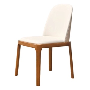 Chaise de salle à manger d'hôtel la plus vendue, en bois massif, écologique, imperméable, mobilier de salle à manger moderne pour salon ZN 493 - Product Image 2