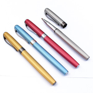 Nuovo arrivo personalizzato oro metallo Gel penna a sfera alla moda all'ingrosso Gel personalizzato penna per la scrittura - Product Image 5
