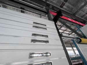 Rideau PVC à cadre en acier, empilage automatique de <span class=keywords><strong>porte</strong></span> de Garage d'<span class=keywords><strong>avion</strong></span> - Product Image 2