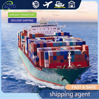 Agent maritime le moins cher Chine-USA, transitaire maritime, prix d'expédition de conteneurs HQ FCL 20 pieds 40 pieds