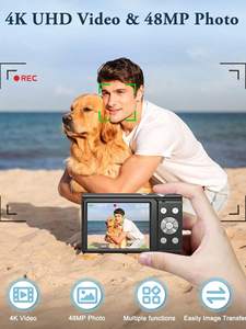 48MP 4K Photography Camera AF 16X Anti-Shake Filter 2.88" Screen Type-C 700mAh DC402 4K 48MP 4K Video Resolution Support Autofo - Product Image 5