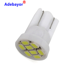 Lampe de plaque d'immatriculation automobile <span class=keywords><strong>194</strong></span> 168 192, multicolores, éclairage de largeur à cale, 8 SMD 1206/3020, 8 LED, feux de positionnement, 12V LED T10 W5W - Product Image 3