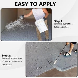 Flocons de <span class=keywords><strong>sol</strong></span> époxy LSY noir, blanc, gris <span class=keywords><strong>bleu</strong></span>, <span class=keywords><strong>bleu</strong></span> royal, revêtements de <span class=keywords><strong>sol</strong></span> pour <span class=keywords><strong>garage</strong></span>, mur intérieur et extérieur, <span class=keywords><strong>peinture</strong></span> pour maison - Product Image 5