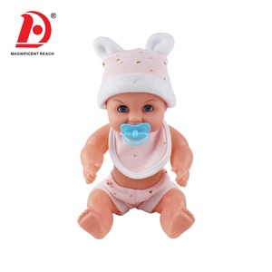 HUADA Cheap 12 Inch <strong>Blink</strong> <strong>Eyes</strong> <strong>Plastic</strong> Baby Boy Pee <strong>Doll</strong> Toy Set with Nipple &amp; Bath Tub - Product Image 3