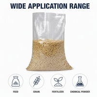 Sac tissé en PP transparent pour le stockage en vrac de haricots secs, pois et soja - Vente en gros