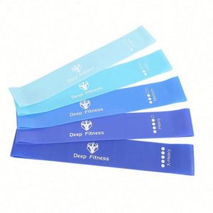 Strength Training Eco-Friendly Durable High Elastic Latex Resistance Loop <b>Bands</b> Set 3lbs-40lbs Women Men Booty Legs Exercise - Product Image 2