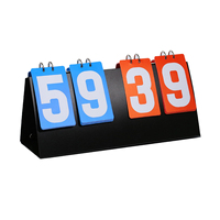 4 Tableau d'affichage numérique du jeu de sport Score Keeper Volleyball Basketball Tennis Table Tennis Scoreboards