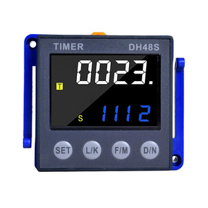 Relais de temporisation numérique à affichage numérique AC 220V/24V/380V, contrôleur numérique à temporisation automatique DH48S - Product Image 1