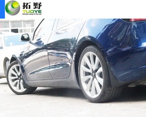 Paraspruzzi paraspruzzi per <span class=keywords><strong>Tesla</strong></span> <span class=keywords><strong>Model</strong></span> <span class=keywords><strong>3</strong></span> parafanghi per auto parafango paraspruzzi automatici - Product Image 5