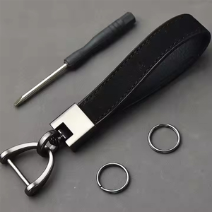 Accessori Auto da <span class=keywords><strong>uomo</strong></span> <span class=keywords><strong>portachiavi</strong></span> in pelle PU con fibbia a ferro di cavallo <span class=keywords><strong>portachiavi</strong></span> in metallo <span class=keywords><strong>portachiavi</strong></span> per Auto e <span class=keywords><strong>portachiavi</strong></span> regalo - Product Image 5