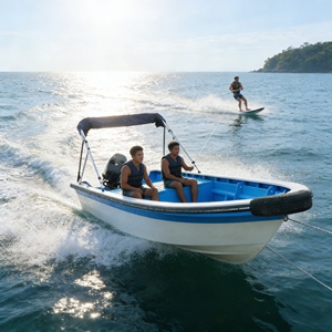 Scafo per <span class=keywords><strong>Barca</strong></span> da Pesca in Fibra di Vetro OEM - Resistente per Riparazioni e Gite di Pesca - Product Image 1