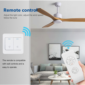 Top Sản phẩm bán chạy nhiều màu tùy chọn tiếng ồn thấp hoạt động ổn định 42 inch điều khiển từ xa hiện đại Quạt trần - Product Image 3