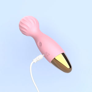 G-spot dewasa wanita, dapat diisi ulang USB Shock kuat Av Stick silikon masturbasi klitoris Vibrator - Product Image 4