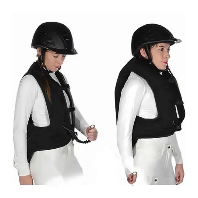 Abbigliamento ippico da equitazione con Airbag al collo per sport d'avventura gilet Airbag