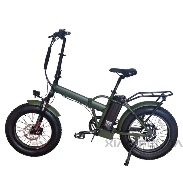 Sales Promotional 48V 15Ah Lithium Battery 20 Inch Fat Electric Bicycle Folding Ebike 250W Long Range Motor Electric Bike