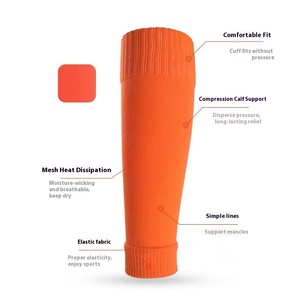 Chaussettes de football antibactériennes respirantes à double couche avec panneau de couverture fixe pour hommes Ensemble de chaussettes antidérapantes pour les sports d'automne - Product Image 4