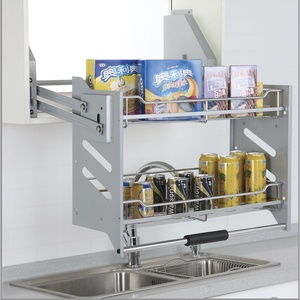 Cesta elevadora grande para despensa, organizador de cocina, cesta extraíble para gabinete alto 02.2A.RWB10231.900 - Product Image 1