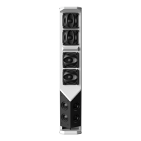 Altavoz de Columna Activo de Metal con DSP Digital y Amplificador Integrado de 300W - Sistema de Sonido Lineal Profesional para Salas de Reuniones Modernas