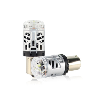1157 BA15D BAY15D 1156 BA15S P21W P21/5W CANbus หลอดไฟ LED CANbus 2800LM สัญญาณไฟเลี้ยวรถยนต์ไฟเบรกถอยหลังสีแดงขาวเหลือง12V - Product Image 3