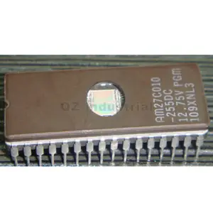 ذاكرة الوصول العشوائي الأصلي 1 ميجا بايت (128 كيلومتر × 8 بت) CMOS EPROM(174.08 كيلومتر) AM27C010-255DC من QZ BOM