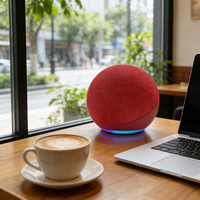Nuevo Altavoz Portátil de 5W con Efecto de Iluminación RGB, Graves Potentes, Sonido Nítido, Diseño Impermeable, Perfecto para Exteriores SOM-023