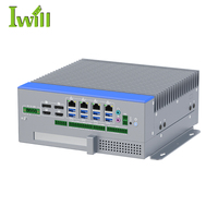 PC Gateway Industrial de Alta Calidad con Tel de 12ª, 13ª y 14ª Generación Core I3 I5 I7, IoT, 4GbE LAN, 8USB3.1, 6COM, Computadora Industrial