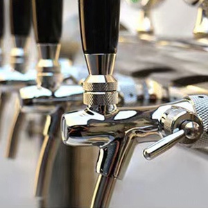 Enfriador de Cerveza Móvil de Acero Inoxidable para Cocina, Color Negro, con Dispensador de Botellas, Marca CarBon Kitchen (OEM) - Product Image 4