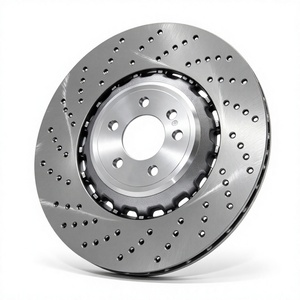 34217991103 Disque de frein ventilé perforé très demandé, disque de frein arrière gauche 380x28 pour Série 5 F90 M5 Série 8 F91 F92 M8 - Product Image 3