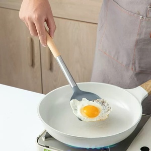 Wholesale Kitchen Utensils Set Non Stick Kitchen Utensils Kitchen <b>Silicone</b> Spoons Utensils Set for Cooking - Product Image 2