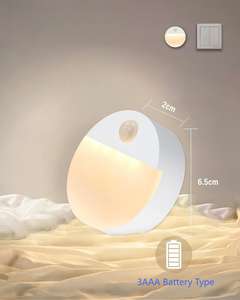 إضاءة ليلية تعمل بالجدار اللاسلكي LED من أجل إضاءة غرفة نوم المنزل والمطبخ في الممر - Product Image 5