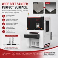 Máquina Pulidora y Desbarbadora Automática de Cepillos Rotatorios SR-TECH con Control PLC, Potencia de 20kW, Multivoltaje, para Tratamiento de Superficies de Láminas de Aluminio