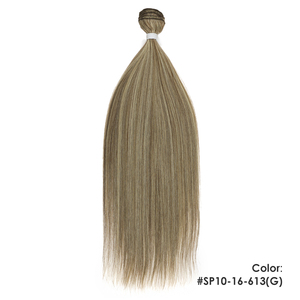 Lot de Cheveux Synthétiques Lisses et Soyeux de 30 Pouces, Fibre Haute Température, Double Trame, Sans Perte ni Enchevêtrement, Vente en Gros - Product Image 5